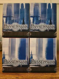 Dissension empty fat pack boxes (4x) complete panorama Magic The Gathering - Image 5