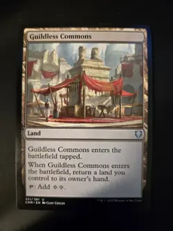 Guildless Commons NM Commander Legends MTG FREE SHIPPING - Image 1