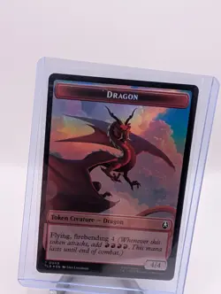 Dragon // Food [Token [Foil] #9 Magic Avatar: The Last Airbender - Image 1
