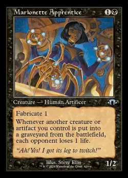 x4 Marionette Apprentice Retro Regular #410 | MH3 Modern Horizons 3 | MTG - Image 1