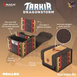 Gatherers' Tavern - Tarkir: Dragonstorm - Neriv Domaru Deck Box - 133+ New Deck - Image 1