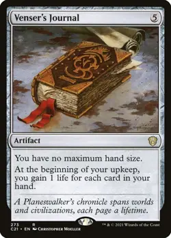 MTG Venser's Journal - Commander 2021 #273 - Image 1