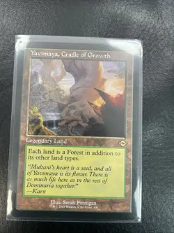 MTG YAVIMAYA, CRADLE OF GROWTH RETRO FRAME Modern Horizons 2 NM - Image 1