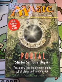 1997 MTG Magic the Gathering Portal Starter Set for 2 Players Factory Sealed - Image 1
