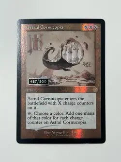Astral Cornucopia - Serialized / Serial Numbered 487/500 - MTG - BBR - NM - Image 1