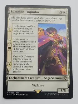 Summon: Yojimbo #28 (NM) Final Fantasy FIC Magic MTG - Image 1