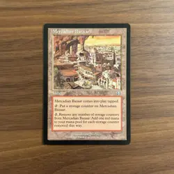 Mercadian Bazaar (321/350) Mercadian Masques LP MTG Magic the Gathering - Image 1