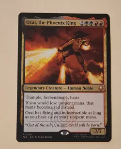 Ozai, the Phoenix King Avatar: The Last Airbender Regular Mtg Near Mint - Image 1