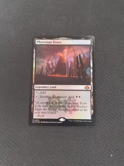 1X FOIL Phyrexian Tower MINT MTG Magic MH3 Modern Horizons 3 - Image 1
