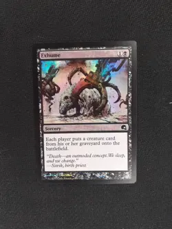FOIL Exhume ~ Graveborn [ NearMint ] [ Magic MTG ] - Image 1