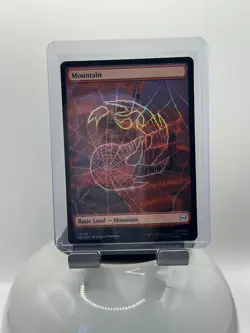 MTG, Mountain 192 $3 ORDER MIN - FOIL Borderless Full Art Marvel’s Spider-Man - Image 1