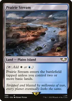 4x Prairie Stream - NM - Warhammer 40,000 - SPARROW MAGIC mtg - Image 1