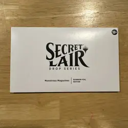Secret Lair Drop Series Monstrous Magazines Rainbow Foil Magic The Gathering MTG - Image 1