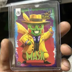 Mask (Pikachu) #60 - Galaxy Holo - Electric Pikachu Cosplay - Pokemon - Image 1