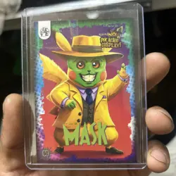 Mask (Pikachu) #60 - Galaxy Holo - Electric Pikachu Cosplay - Pokemon - Image 2