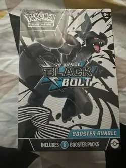 *Sealed SV Black Bolt Booster Bundle BLK* Pokemon -Kid Icarus- - Image 1