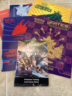 Pokemon TCG Accessory Lot Dice, Counters, Coins, Box, Binders, Guides & More! - Image 2