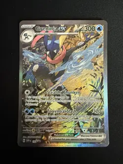Pokemon TCG Greninja EX Scarlet & Violet 132 Promo Full Art - Image 1