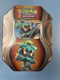 Pokemon Marshadow GX Mysterious Powers Collector Tin Factory Sealed #1.6 - Image 1