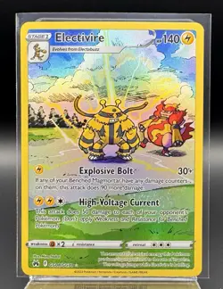Electivire GG08/GG70 Crown Zenith Galarian Gallery Pokemon TCG NM - Image 1