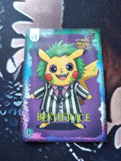 Beetlejuice (Pikachu) #4 - Galaxy Holo - Electric Pikachu Cosplay - Pokemon - Image 1