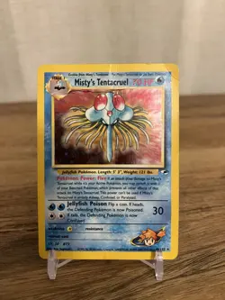 Misty's Tentacruel 2000 Pokemon Gym Heroes #10/132 Holo HP - Image 1