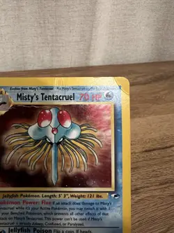 Misty's Tentacruel 2000 Pokemon Gym Heroes #10/132 Holo HP - Image 4