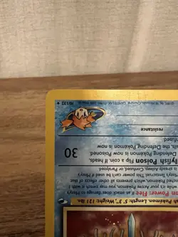 Misty's Tentacruel 2000 Pokemon Gym Heroes #10/132 Holo HP - Image 5
