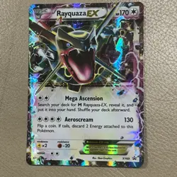 Pokemon Lot Rayquaza EX (Shiny) XY69 XY Holo (shiny) and Mega Rayquaza EX 61/108 - Image 4