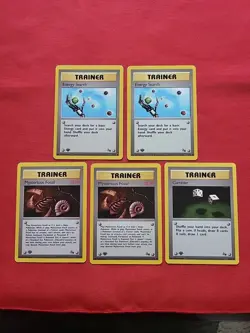 Pokemon Lot: 1st Edition Fossil 1999 WOTC Vintage Non-holo - LP / MP - T100 (5) - Image 1
