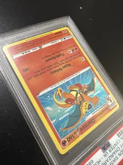 SWIRL 2022 Pokemon SWSH Promo Special Delivery Charizard #SWSH075 Holo PSA 8 - Image 4