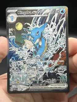Pokemon TCG Scarlet and Violet Black Star Promo Kingdra EX 131 NM - Image 3