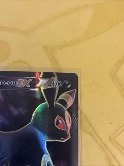 Pokemon TCG Umbreon EX 119/124 LP Full Art Ultra Rare XY Fates Collide - Image 5