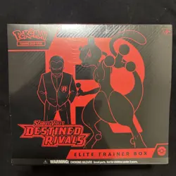 Pokemon TCG: S&V Destined Rivals Factory Sealed Elite Trainer Box - Image 1
