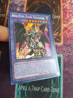 Yu-Gi-Oh! Red-Eyes Dark Dragoon RA02-EN021 Secret Rare 1st Edition Near Mint - Image 2