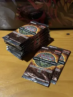Yu-Gi-Oh lot 25 Factory Sealed Tournament Pack 19 2020 Discontinued TCG Promo - Image 1