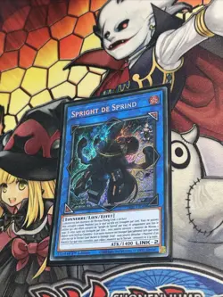 Yu Gi Oh ! Spright de Sprind DABL-FR048 Secret Rare en Francais Neuf 1st - Image 1
