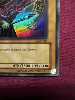 Dark Magician LOB-005 (MP) - Image 3