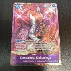 One Piece CCG Donquixote Doflamingo OP14-069 SPECIAL 10000 English - Image 1