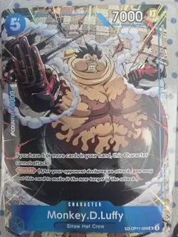 Monkey.D.Luffy OP11-058 Carrying On His Will OP13 Treasure Rare TR One Piece TCG - Image 1