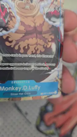 Monkey.D.Luffy OP11-058 Carrying On His Will OP13 Treasure Rare TR One Piece TCG - Image 2