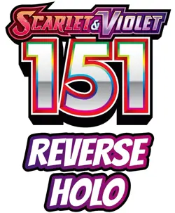 2023 Pokemon Scarlet & Violet 151 All Reverse Holo Pick Your Card - Image 1