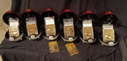 Pokemon 23k Burger King Gold Plated Trading Card Lot Of 6 plus 2 extra - Image 1