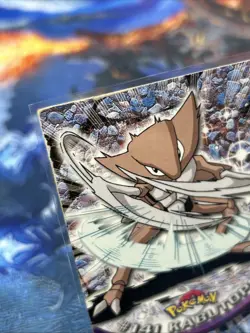 Pokemon 2000 Topps Chrome Kabutops #141 Good Condition Non Holo Blue Logo Card - Image 2