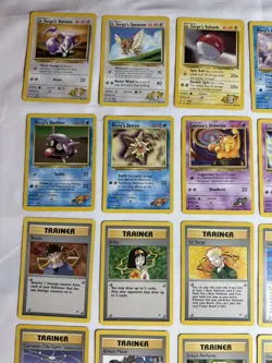 Pokemon Gym Heroes WOTC Lot - 40 Cards NM/LP Rare/Common/uncommon - Image 2