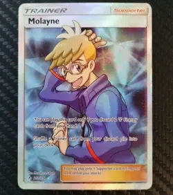 Molayne Full Art Holo Card 212/214 Sm Unbroken Bonds Pokemon - Image 1