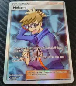 Molayne Full Art Holo Card 212/214 Sm Unbroken Bonds Pokemon - Image 2