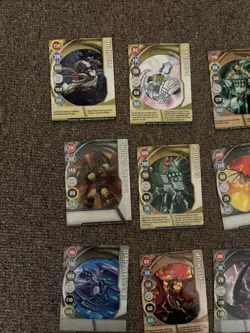 Lot 37 Bakugan Battle Brawlers Cards | 21 Magnetic | 16 Ability Cards - Image 2