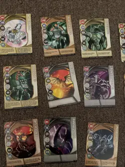 Lot 37 Bakugan Battle Brawlers Cards | 21 Magnetic | 16 Ability Cards - Image 3