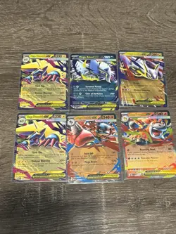 Pokemon Mega Evolution Lot EX (6 Cards) - Image 1